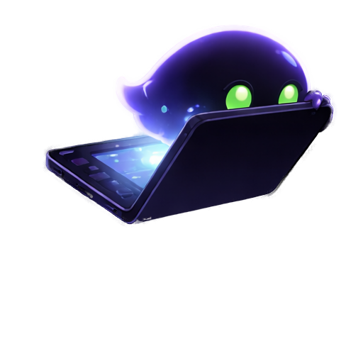 Ghost possessing a phone